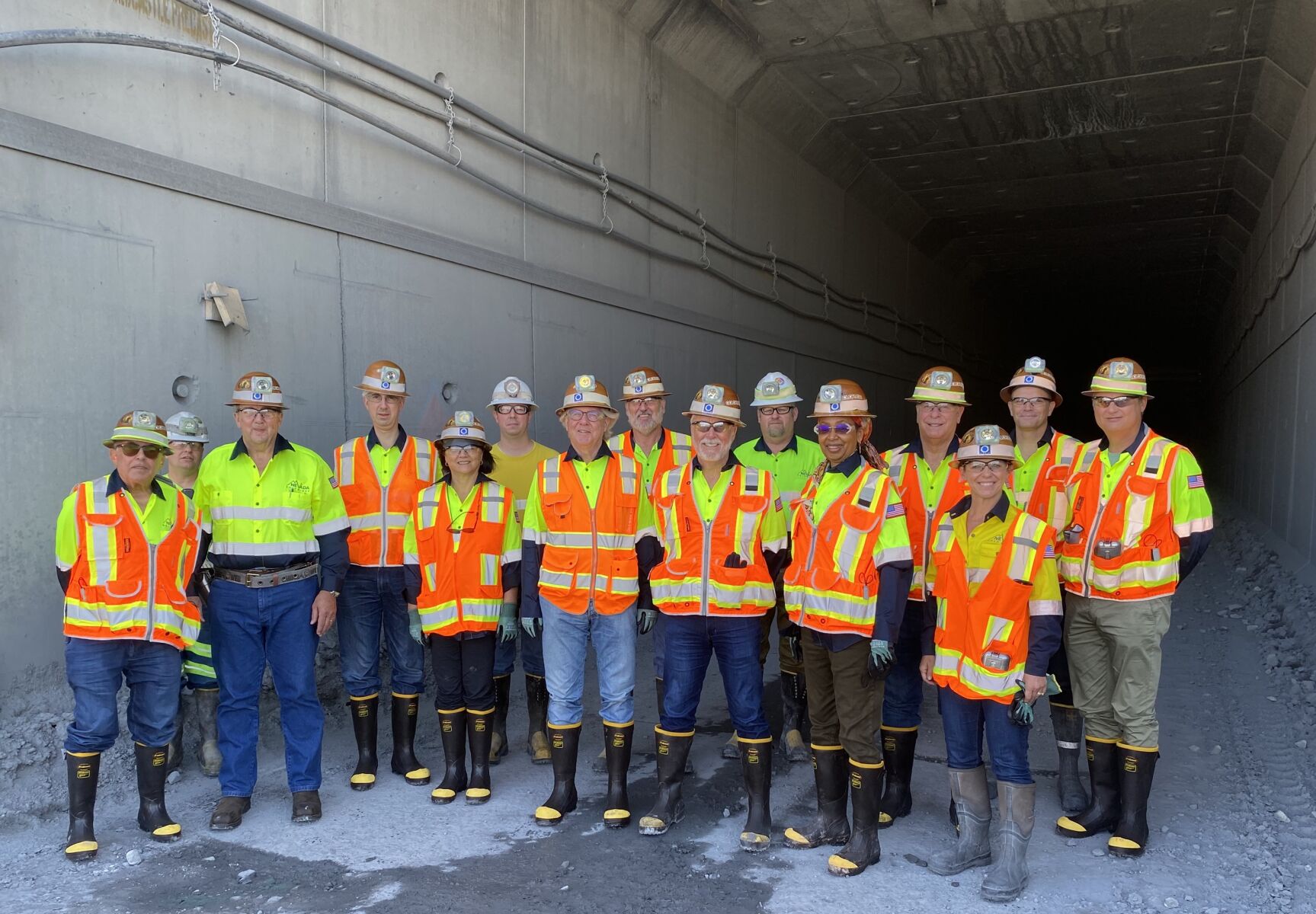 Barrick board tours Goldrush Project